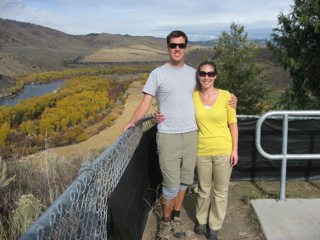 Beautiful overlook on the Snake River